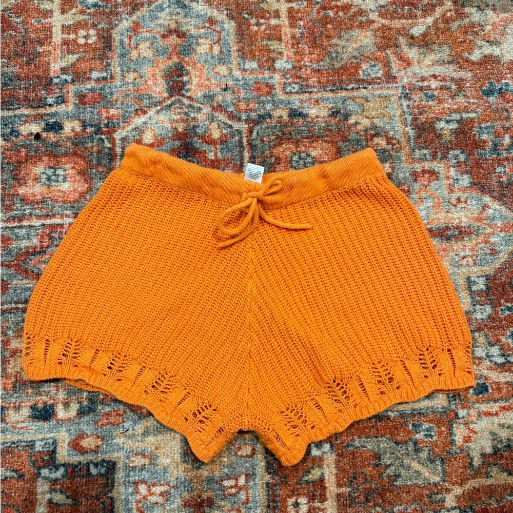Crochet shorts